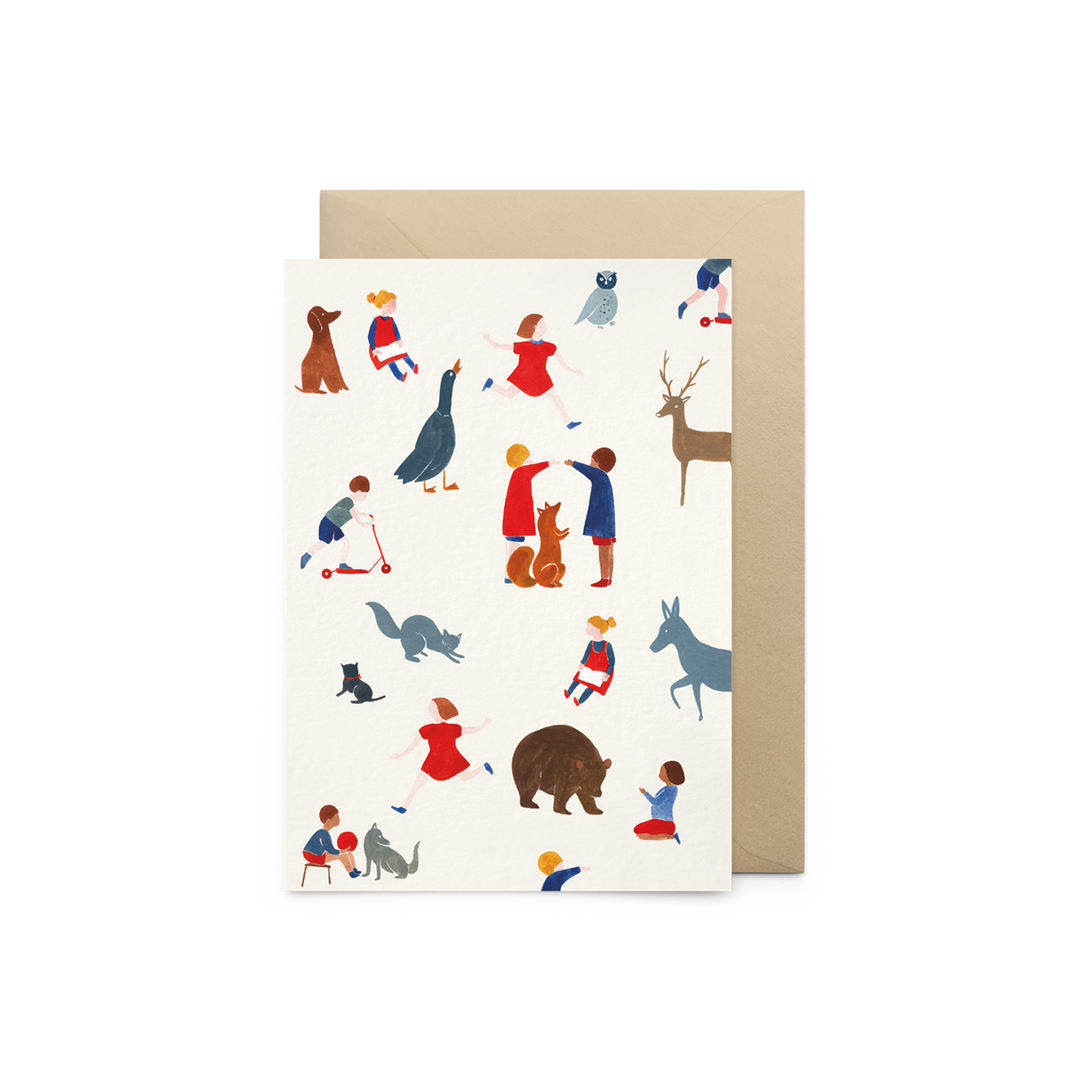 Petit Gramme Grußkarte Grußkarte | Freizeit bei Nauli and Stories
