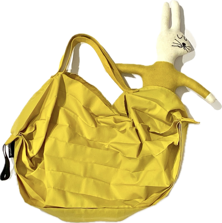 Shupatto Einkaufstasche Shupatto Falttasche S - Mustard (Karashi) bei Nauli and Stories