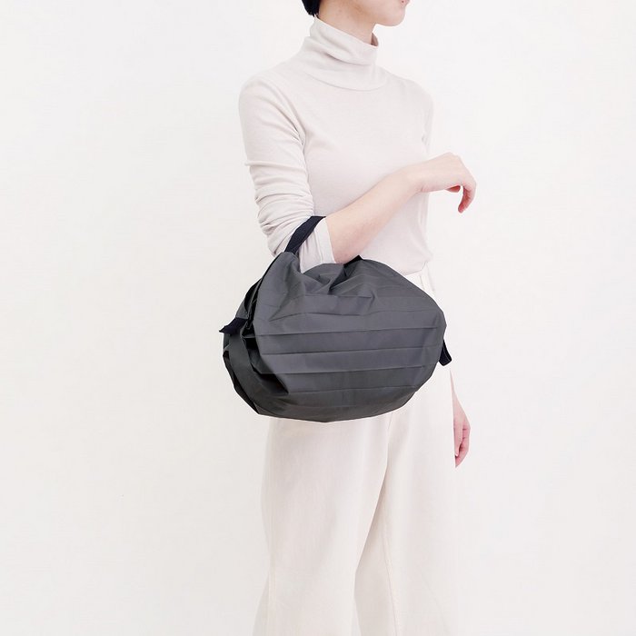 Shupatto compact folding bag S CHARCOAL / SUMI