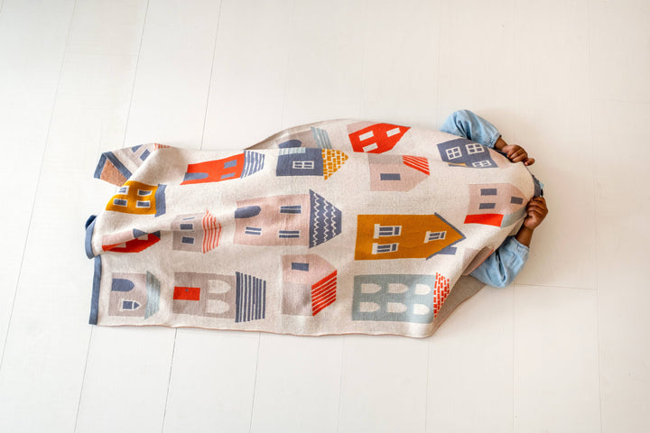 Sophie Home Babydecke Babydecke aus Baumwolle -  City Multi bei Nauli and Stories