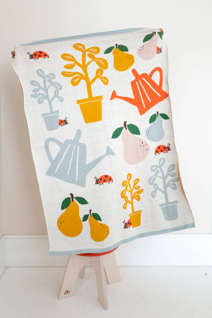 Sophie Home Babydecke Babydecke aus Baumwolle: Garden Multi bei Nauli and Stories