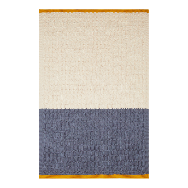 Sophie Home Babydecke Babydecke aus Baumwolle Blaugrau / Cremefarben bei Nauli and Stories