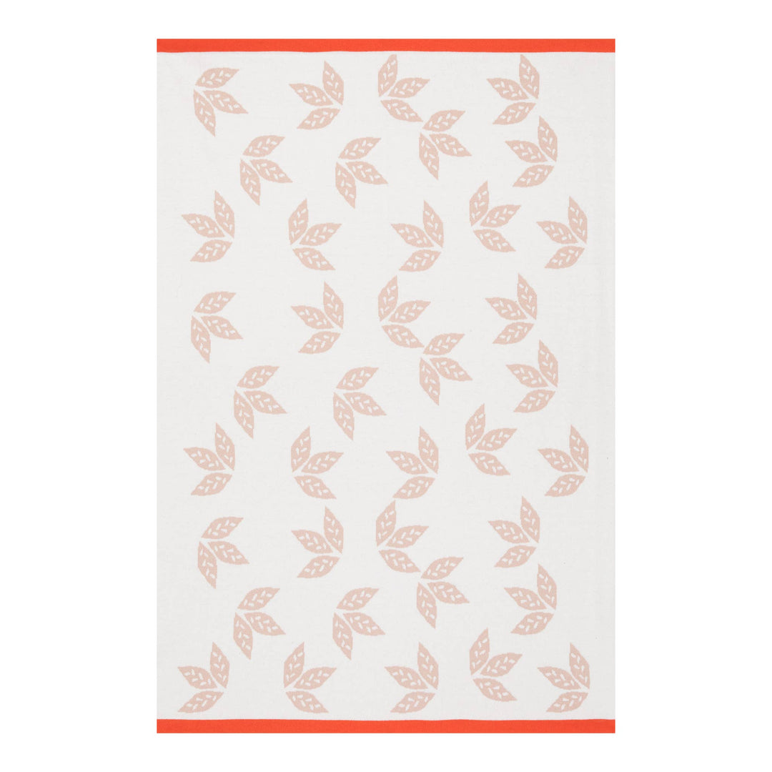 Sophie Home Babydecke Babydecke aus Baumwolle, wendbar, Blatt: Rosa bei Nauli and Stories