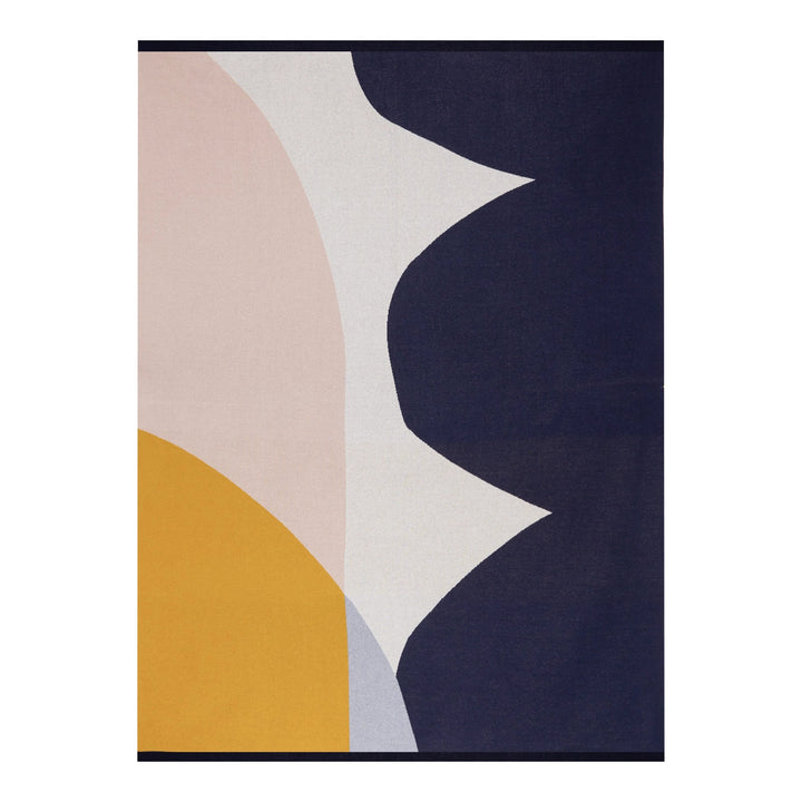Sophie Home Sofadecke Sofadecke aus Baumwolle - Stille Pink & Ink bei Nauli and Stories