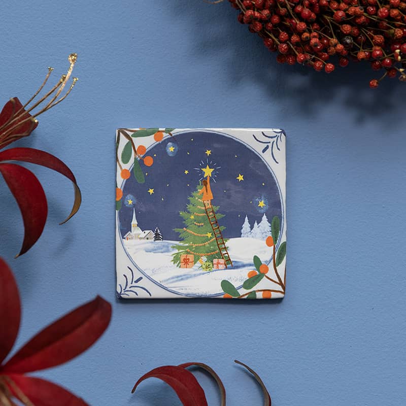 StoryTiles StoryTiles 10x10cm All I wish for Christmas - Weihnachtsbaum  - StoryTiles bei Nauli and Stories