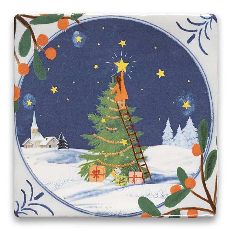 StoryTiles StoryTiles 10x10cm All I wish for Christmas - Weihnachtsbaum  - StoryTiles bei Nauli and Stories