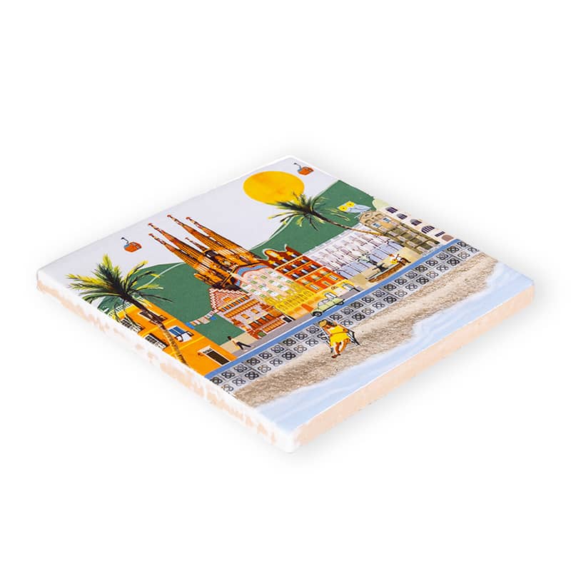 StoryTiles StoryTiles 10x10cm Barcelona vibrante - StoryTiles bei Nauli and Stories