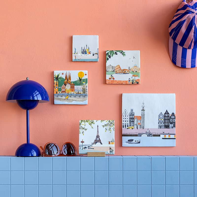 StoryTiles StoryTiles 10x10cm Barcelona vibrante - StoryTiles bei Nauli and Stories
