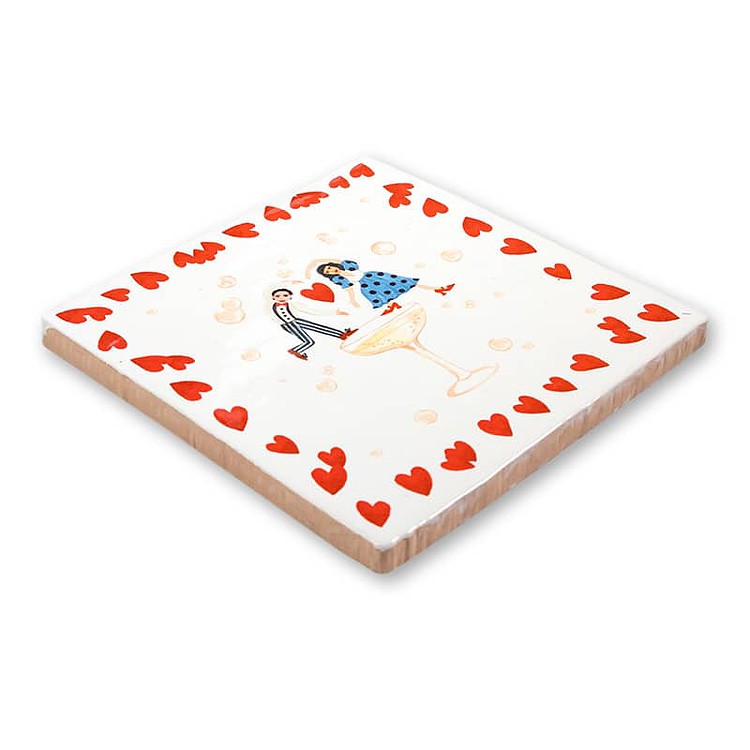 StoryTiles StoryTiles 10x10cm Cheers to love - StoryTiles bei Nauli and Stories