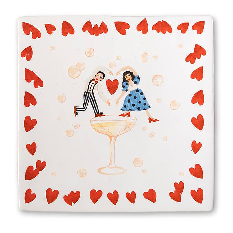 StoryTiles StoryTiles 10x10cm Cheers to love - StoryTiles bei Nauli and Stories