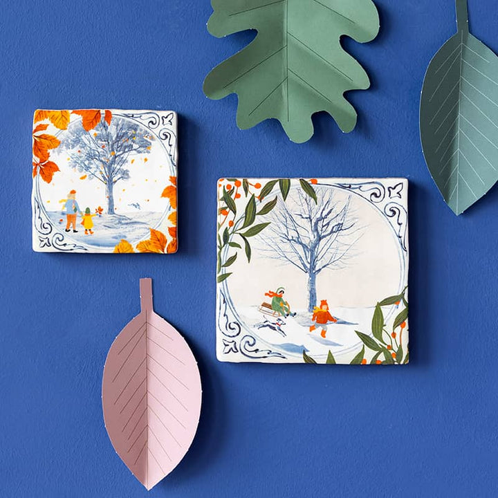 StoryTiles StoryTiles 10x10cm Walking through Fall - StoryTiles bei Nauli and Stories