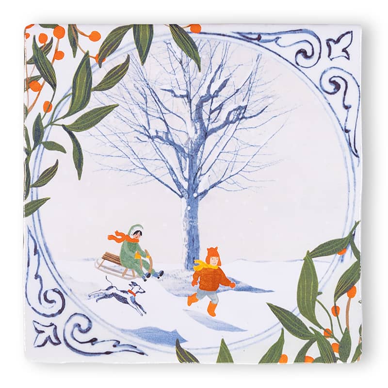 StoryTiles StoryTiles 10x10cm Winter Wonderland bei Nauli and Stories