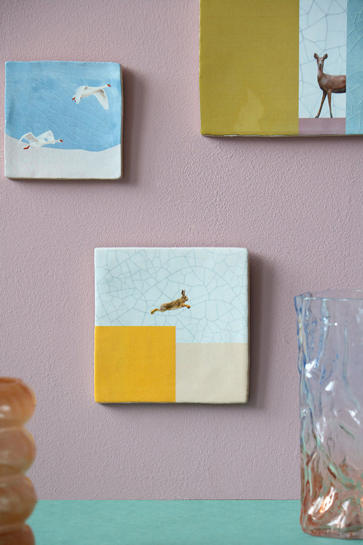 StoryTiles StoryTiles 13x13cm A jump start - ein springender Start - medium - StoryTiles bei Nauli and Stories