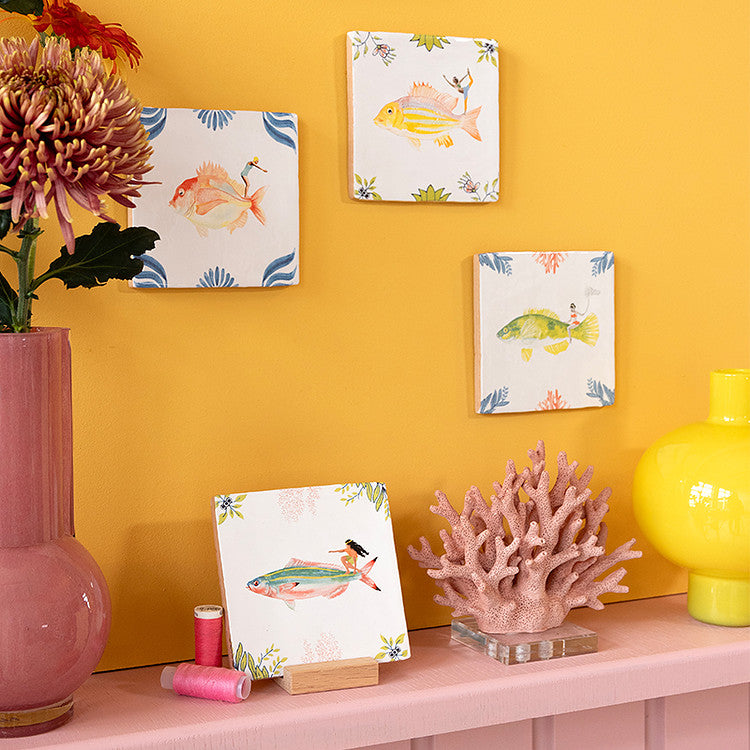 StoryTiles StoryTiles 13x13cm Riding the waves - StoryTiles - Medium bei Nauli and Stories