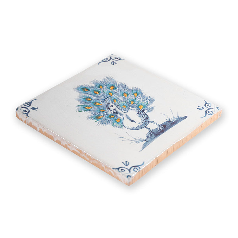 StoryTiles StoryTiles 13x13cm Fierce and Proud - Pfau - Medium -  StoryTiles bei Nauli and Stories
