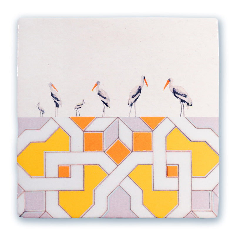 StoryTiles StoryTiles 10x10cm Birds Meeting - StoryTiles bei Nauli and Stories