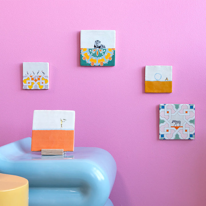 StoryTiles StoryTiles 13x13cm Hop On - Motorroller - Medium -  StoryTiles bei Nauli and Stories