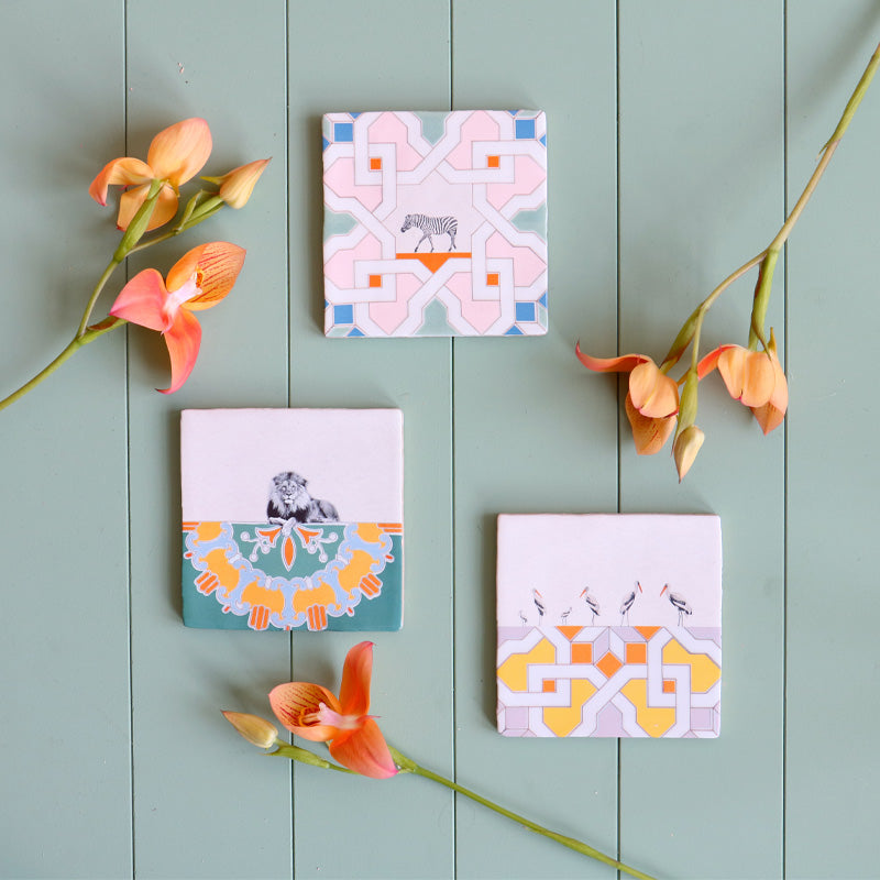 StoryTiles StoryTiles 10x10cm King - Löwe - StoryTiles bei Nauli and Stories
