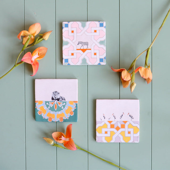 StoryTiles StoryTiles 10x10cm King - Löwe - StoryTiles bei Nauli and Stories