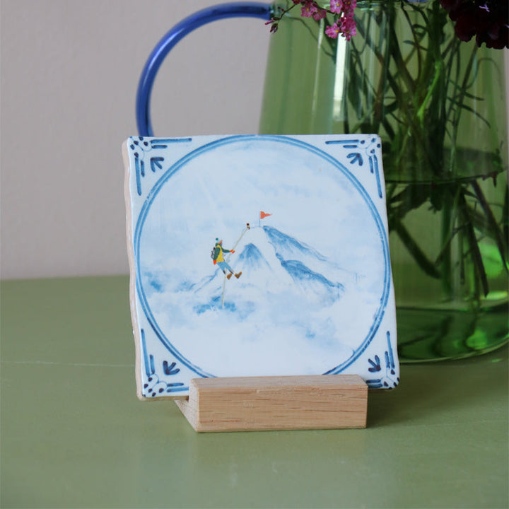 StoryTiles StoryTiles 10x10cm Reaching the Top - Storytiles bei Nauli and Stories