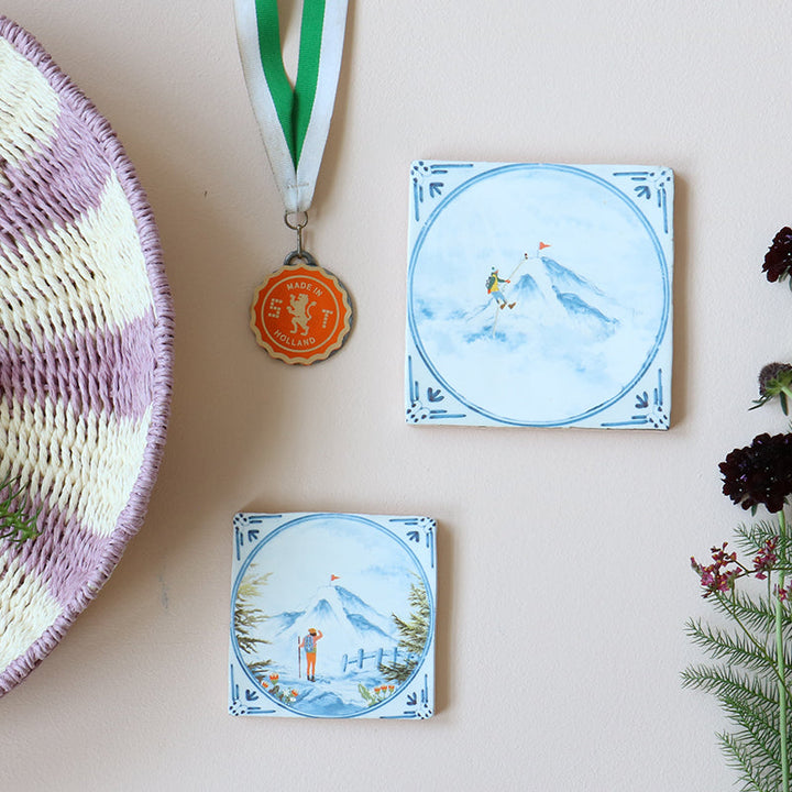 StoryTiles StoryTiles 10x10cm Reaching the Top - Storytiles bei Nauli and Stories