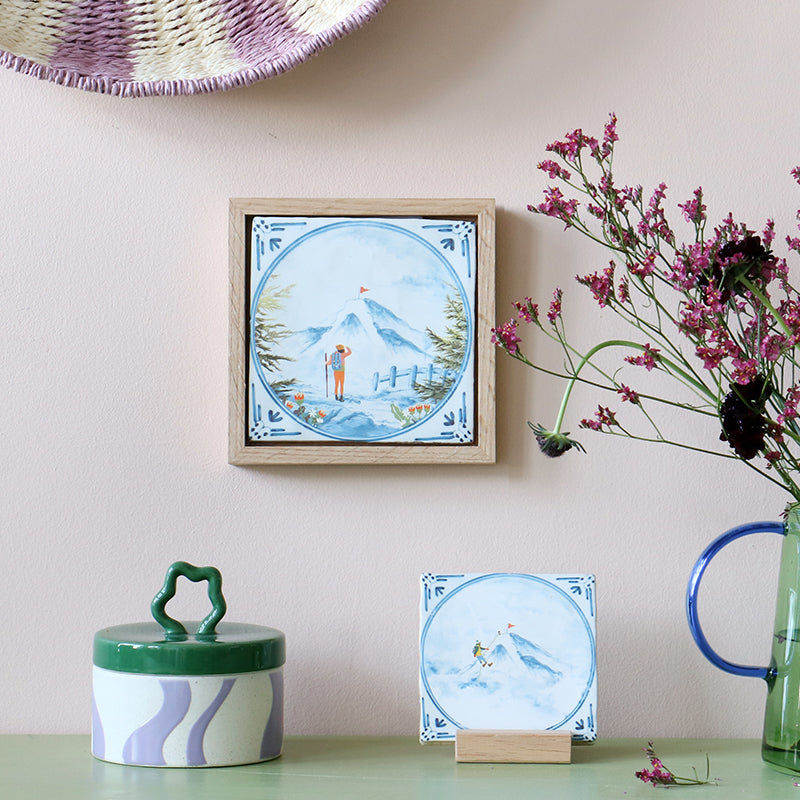 StoryTiles StoryTiles 10x10cm Reaching the Top - Storytiles bei Nauli and Stories