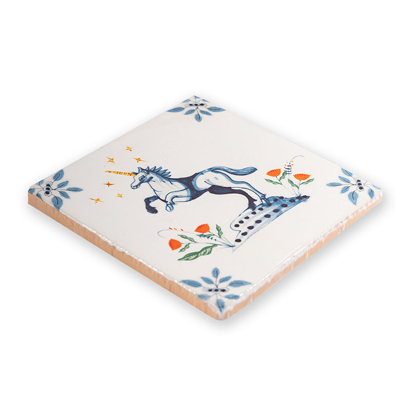 StoryTiles StoryTiles 10x10cm Sparkle like a Unicorn - Einhorn - StoryTiles bei Nauli and Stories