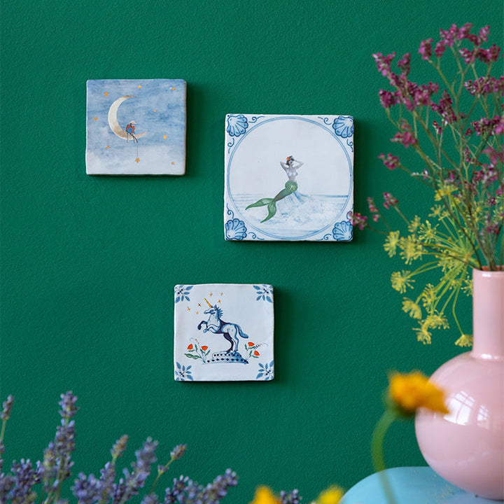 StoryTiles StoryTiles 10x10cm Sparkle like a Unicorn - Einhorn - StoryTiles bei Nauli and Stories