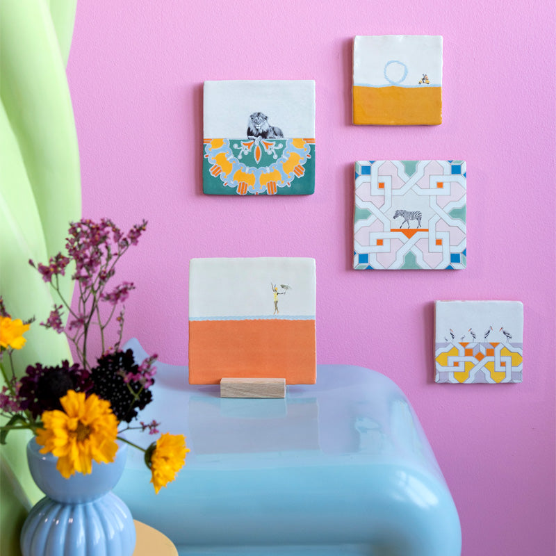 StoryTiles StoryTiles 10x10cm Spotted a Zebra - StoryTiles bei Nauli and Stories