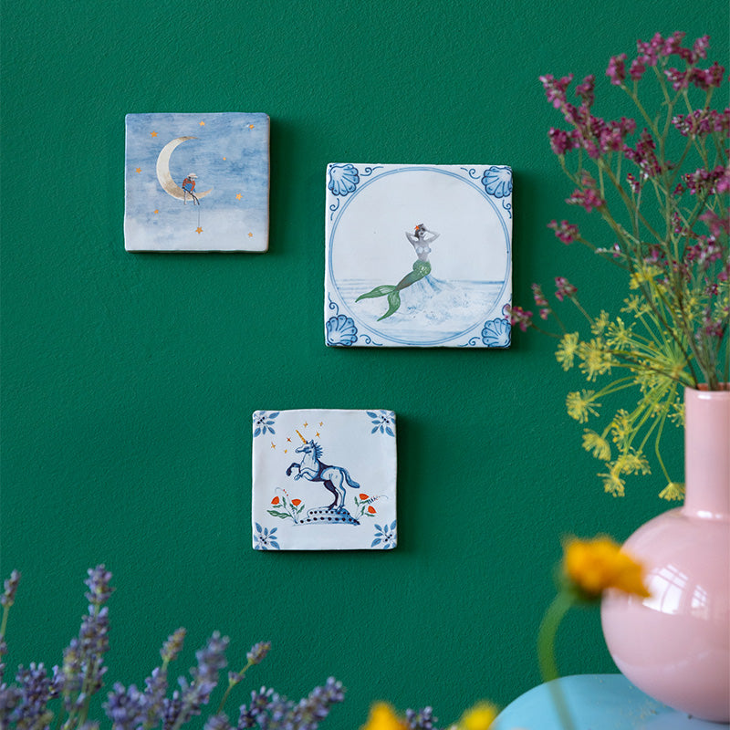 StoryTiles StoryTiles 13x13cm The beauty of a mermaid - Medium -  Storytiles bei Nauli and Stories