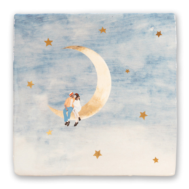 StoryTiles StoryTiles 10x10cm To the Moon and back - StoryTiles bei Nauli and Stories