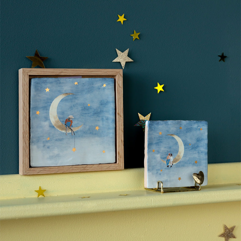 StoryTiles StoryTiles 10x10cm To the Moon and back - StoryTiles bei Nauli and Stories
