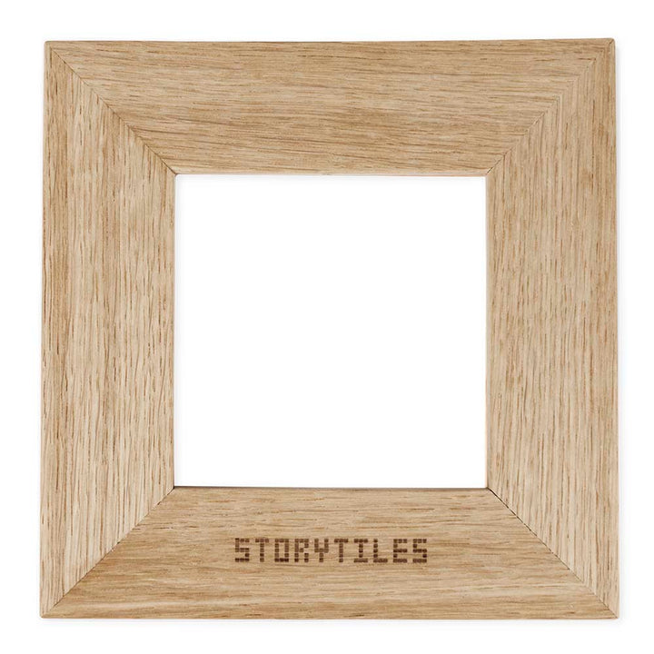 StoryTiles StoryTiles Rahmen & Ständer StoryTiles Rahmen aus Eiche für Fliesen der Größe 13x13cm - Medium bei Nauli and Stories