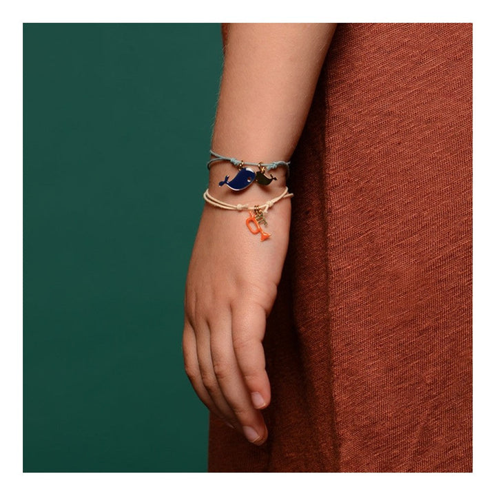 Titlee Armband Armband mit kleiner Trompete und Noten - Jazz und Swing bei Nauli and Stories