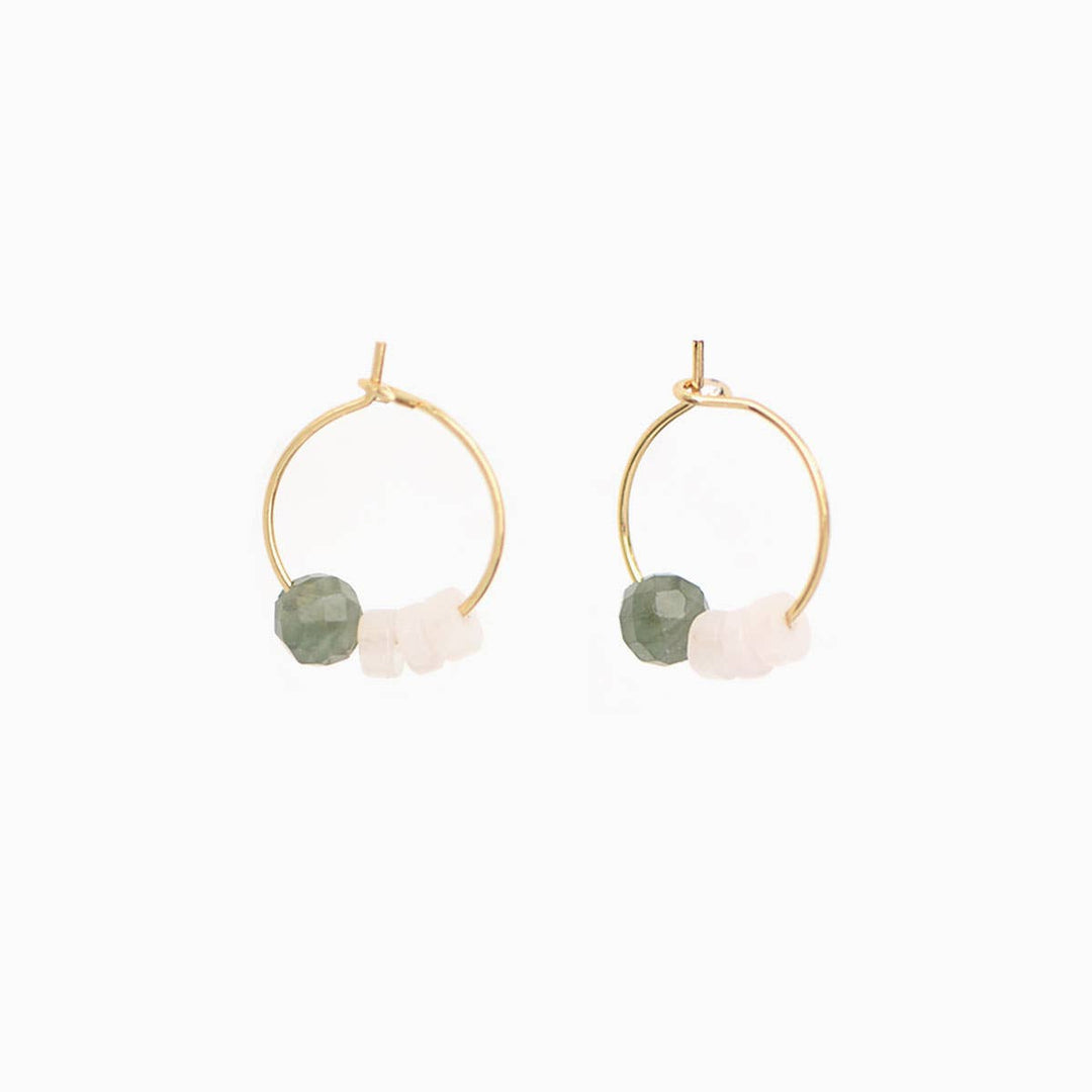 Titlee Ohrringe CLIFTON bead hoops bei Nauli and Stories