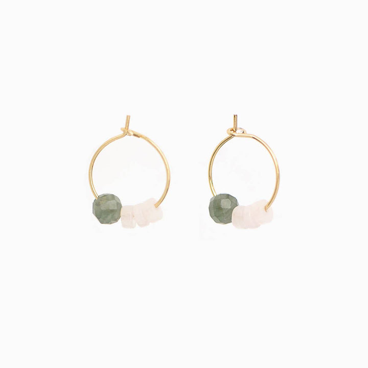 Titlee Ohrringe CLIFTON bead hoops bei Nauli and Stories