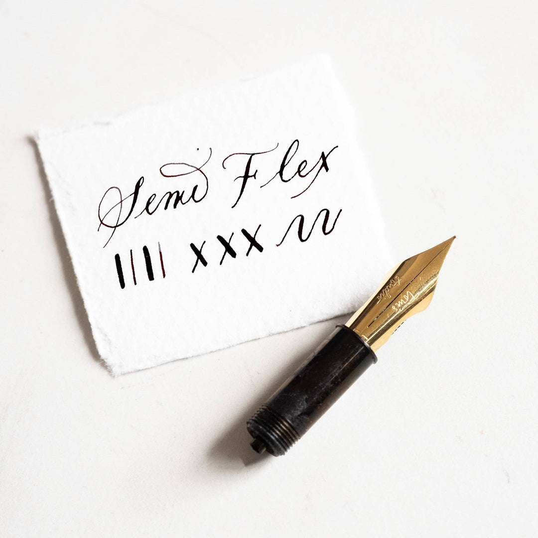 Tom's Studio Füller Fountain Pen Nib - Extra Fine Semi-Flex für Studio Pocket Fountain Pen 2.0 bei Nauli and Stories