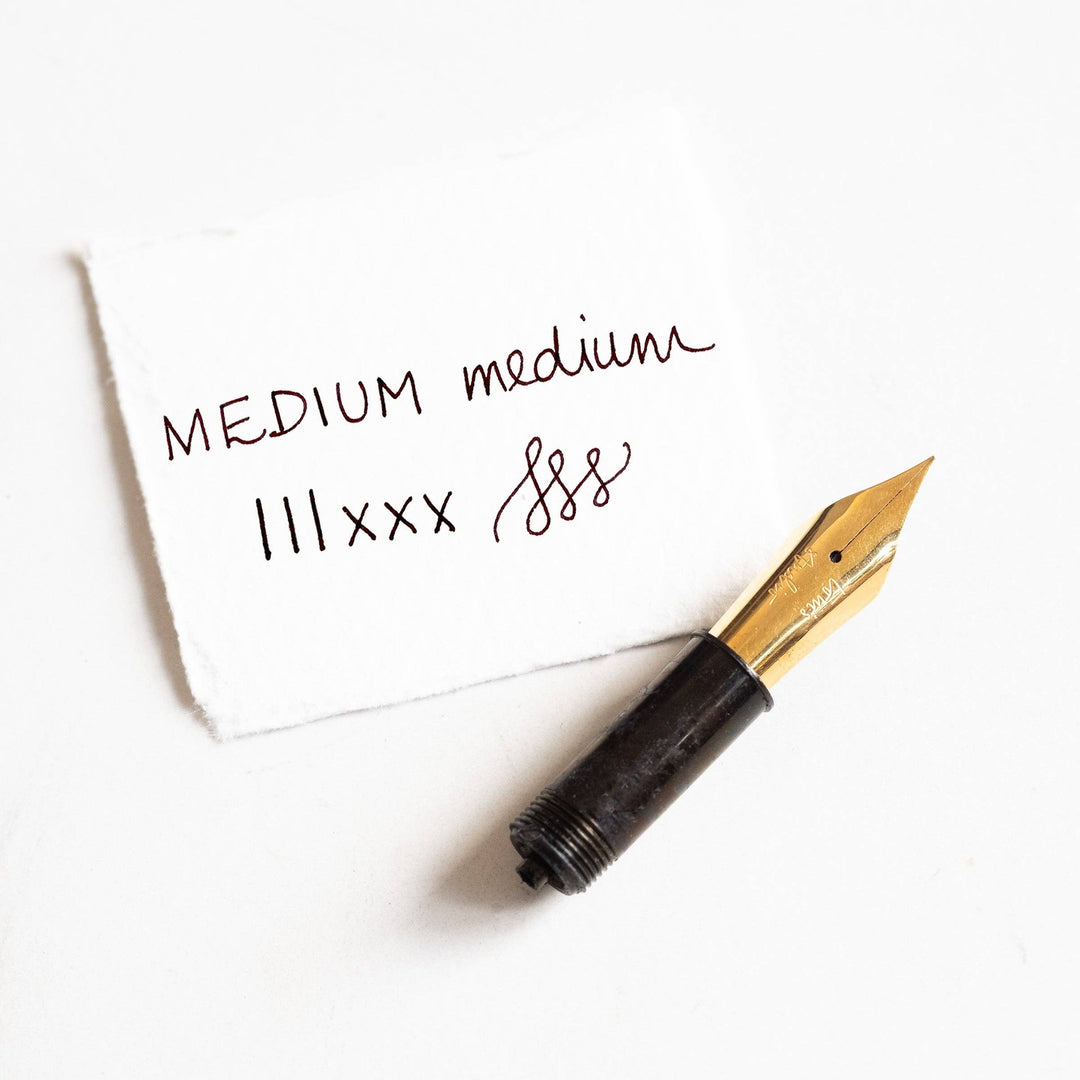 Tom's Studio Füller Fountain Pen Nib - Medium - für Studio Pocket Fountain Pen 2.0 bei Nauli and Stories