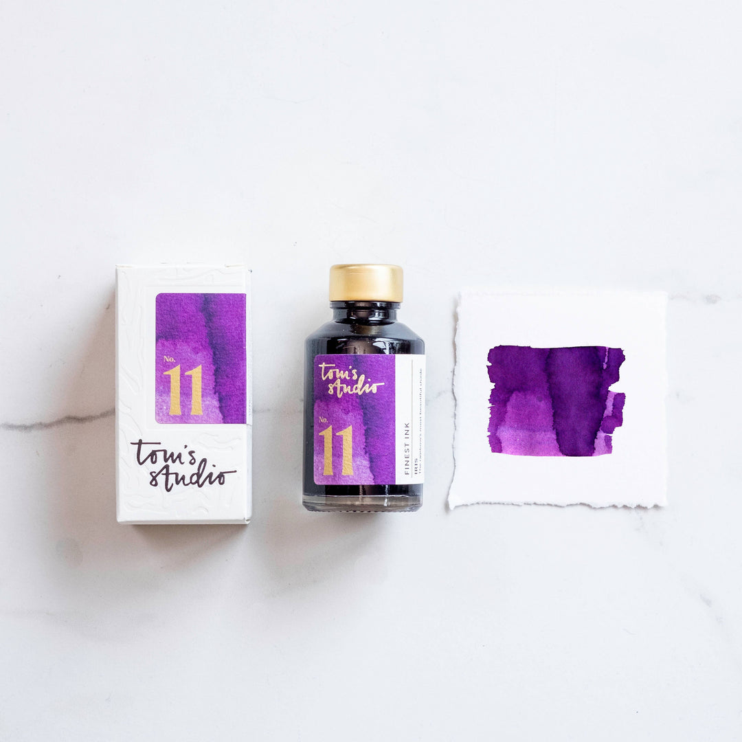 Tom's Studio Füllertinte Fountain Pen Ink - 11 - Iris bei Nauli and Stories
