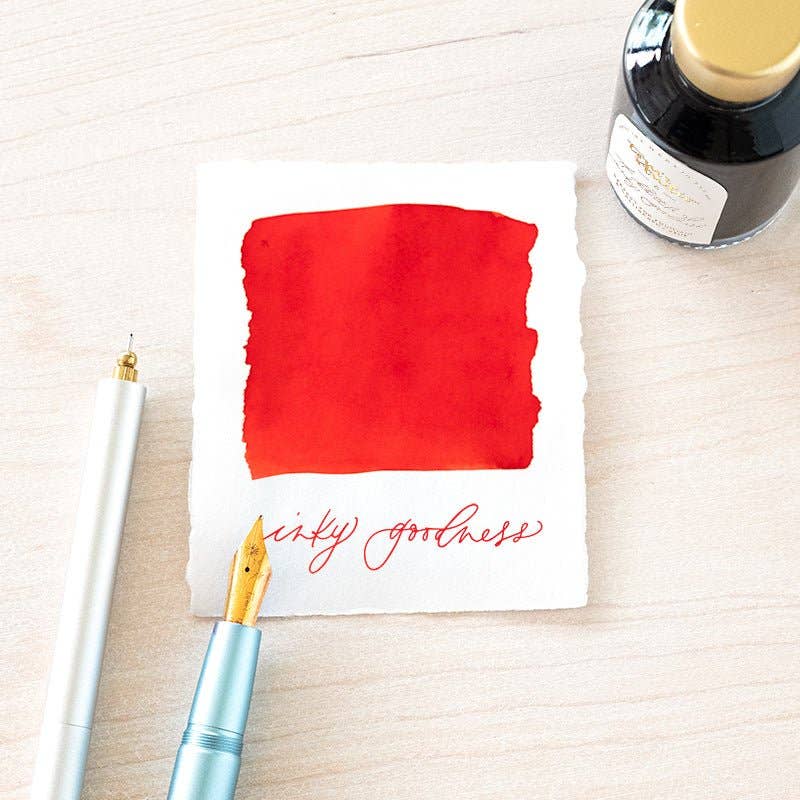 Tom's Studio Füllertinte Fountain Pen Ink - 06 - Strawberry Jam bei Nauli and Stories