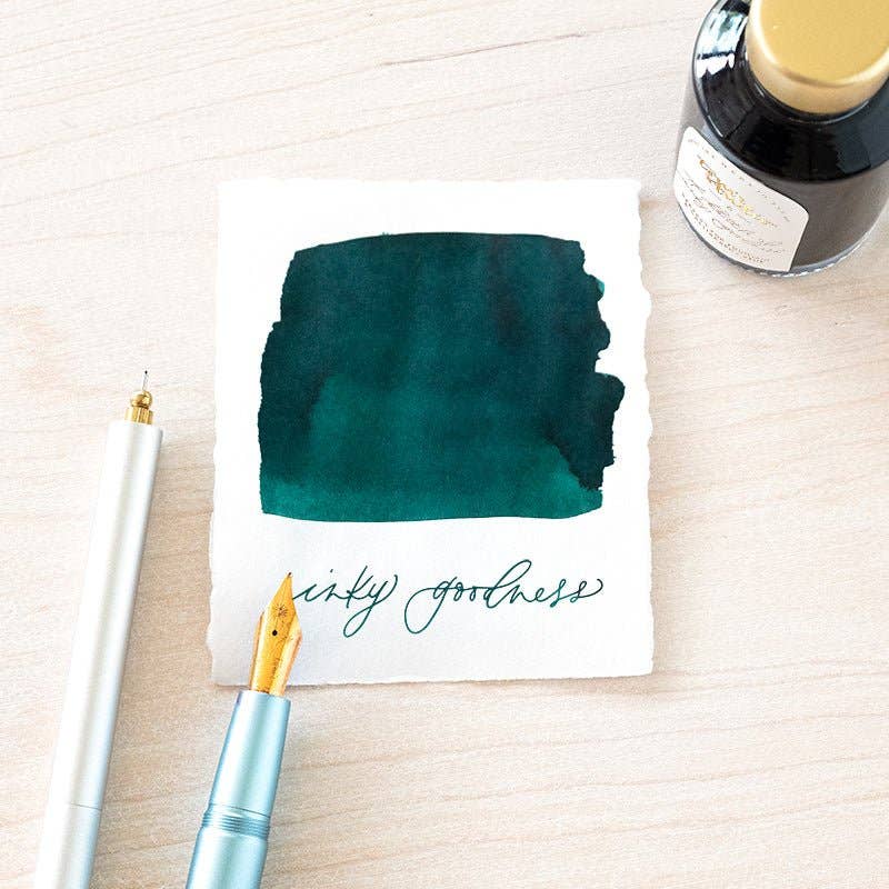 Tom's Studio Füllertinte Fountain Pen Ink - 07 - Mallard bei Nauli and Stories