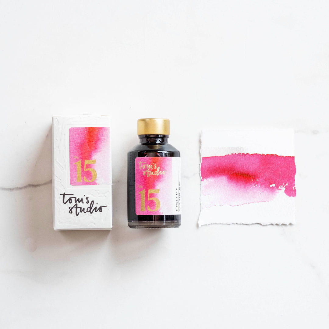 Tom's Studio Füllertinte Fountain Pen Ink - 15 - Rambling Rose bei Nauli and Stories