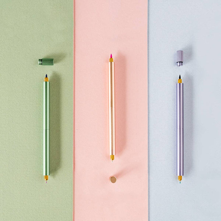 Tom's Studio Fineliner Lumos Pro - Refillable Multi-Tip Pen: Midnight / Single Tip bei Nauli and Stories