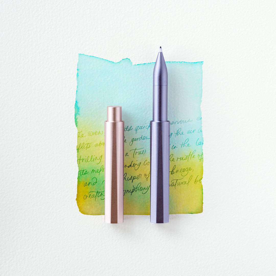 Tom's Studio Schreibstifte The Wren - Refillable Writing Pen: Black bei Nauli and Stories