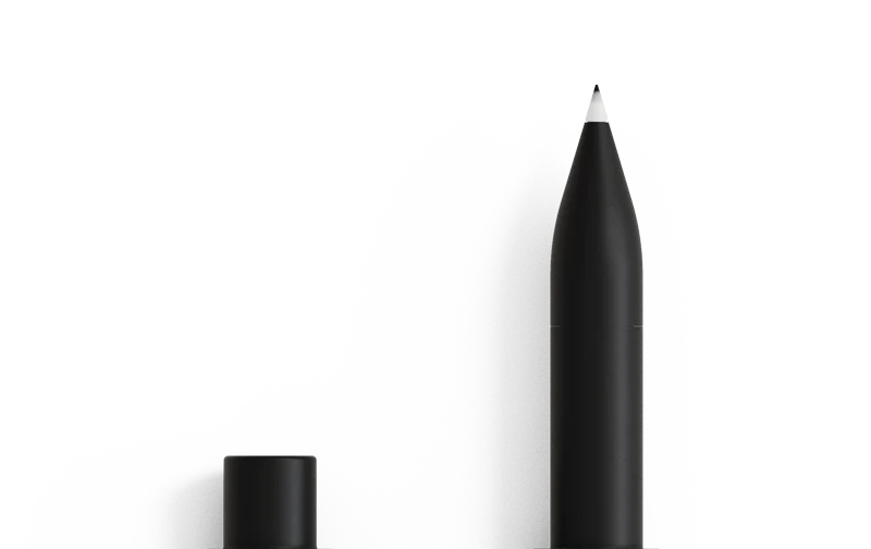 Tom's Studio Schreibstifte The Wren - Refillable Writing Pen: Black bei Nauli and Stories
