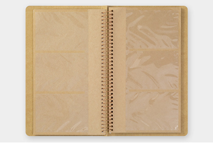Traveler's Company Fächermappe TRC SPIRAL RING NOTEBOOK A5 Slim Card File bei Nauli and Stories