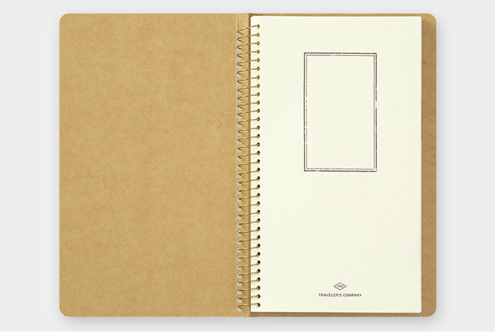 Traveler's Company Fächermappe TRC SPIRAL RING NOTEBOOK A5 Slim Paper Pocket bei Nauli and Stories