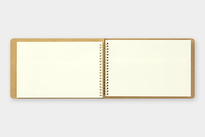 Traveler's Company Fächermappe TRC SPIRAL RING NOTEBOOK B6 Paper Pocket bei Nauli and Stories