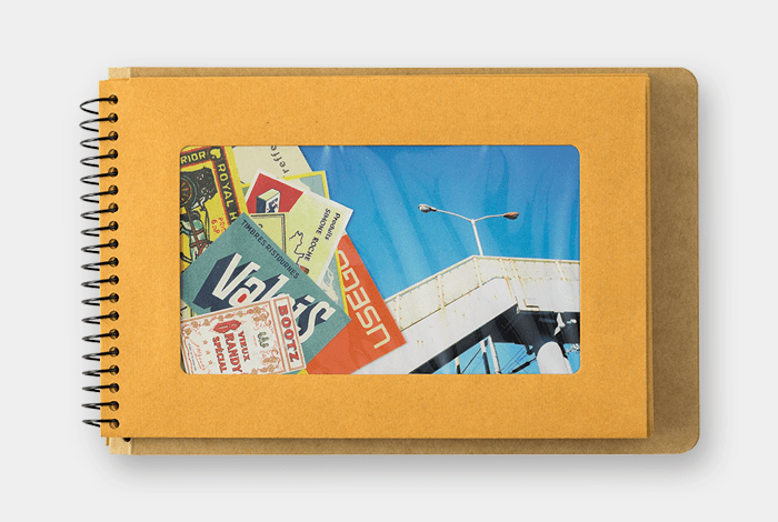 Traveler's Company Fächermappe TRC SPIRAL RING NOTEBOOK B6 Window Envelope bei Nauli and Stories