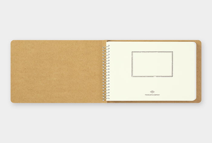 Traveler's Company Notizbuch B6 TRC SPIRAL RING NOTEBOOK B6 MD White bei Nauli and Stories